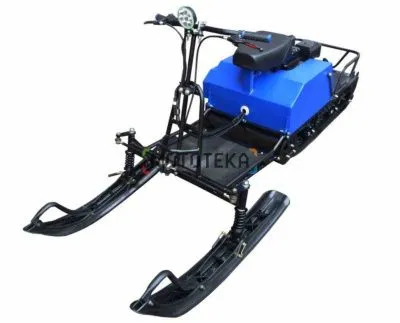 Мотобуксировщик с лыжным модулем Лидер - Сигма - 2 компактный, 8,0+ л.с.