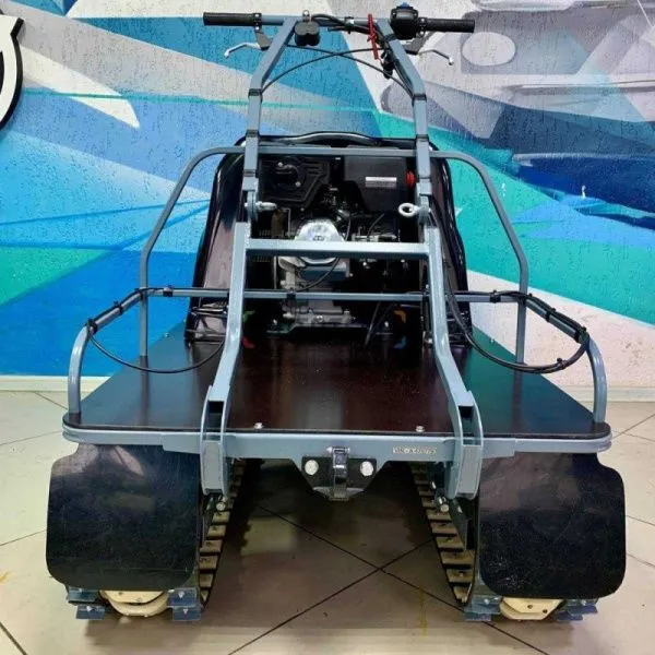 Всесезонный мотобуксировщик вездеход KOiRA (Койра) T 15. ДВС 15 л/с с ручным стартером. (Стеклопластиковый) | Мототека