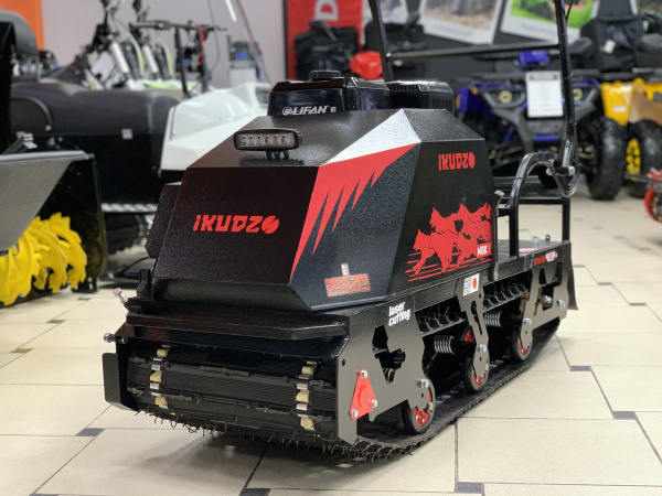 Мотобуксировщик IKUDZO (Икудзо) 2.0 1450/500 EKR20/ESR20 (с реверсом) черный/синий