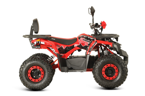 Электроквадроцикл подростковый Zuumav (Зуумав) STORM 1500w чёрный/зелёный (машинокомплект) | Мототека Электроквадроцикл подростковый Zuumav (Зуумав) STORM 1500w чёрный/зелёный (машинокомплект) | Мототека